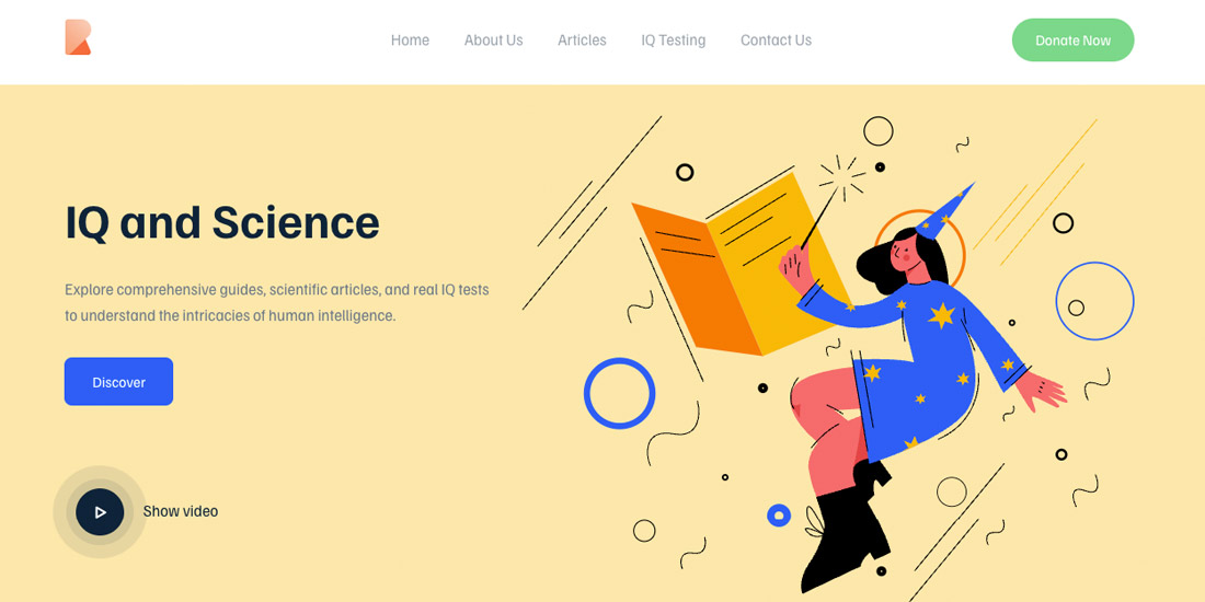iq and science: discover the world of intelligence - real iq tests og image